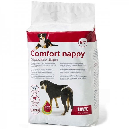 Savic Comfort Nappy Комфорт Наппи памперсы для собак №7 (3386)